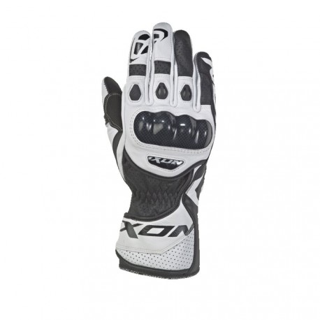 Gants IXON RS CIRCUIT 2 NOIR/BLANC