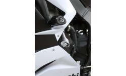 Tampon de protection R&G RACING Aero noir Kawasaki ZX-6R/ZX636-R