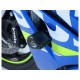 Tampons de protection R&G RACING Aero noir Suzuki GSX-R1000 17/18