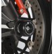 Protection de fourche R&G RACING noir RSV4 09/17