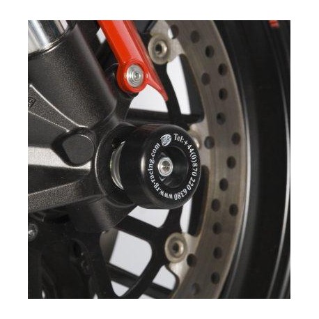 Protection de fourche R&G RACING noir RSV4 09/17