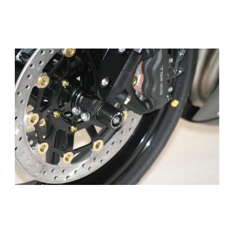 Protection de fourche R&G RACING noir Honda CBR600RR
