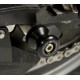 Pions de bras oscillant R&G RACING noir ZX6R 13/18