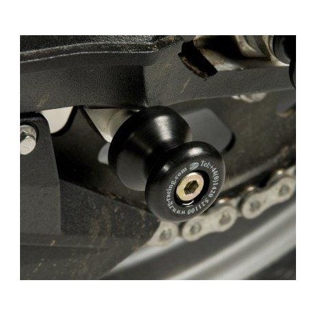 Pions de bras oscillant R&G RACING noir ZX6R 13/18