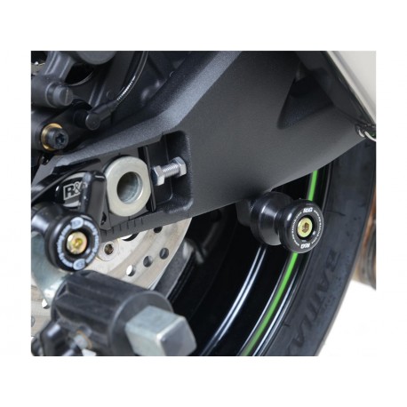 Pions de bras oscillant R&G RACING noir Kawasaki ZX-10R 16/18