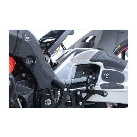 Adhésif anti-frottement R&G RACING cadre/bras oscillant noir 4 pièces BMW S 1000 RR