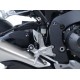 Adhésif anti-frottement R&G RACING cadre/bras oscillant noir 4 pièces Honda CBR1000RR 08/17