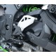 Adhésif anti-frottement R&G RACING bras oscillant noir 4 pièces Kawasaki ZX-10R 11/17