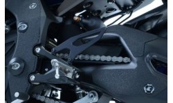 Adhésif anti-frottement R&G RACING cadre/bras oscillant noir 4 pièces Yamaha YZF-R1/R1M