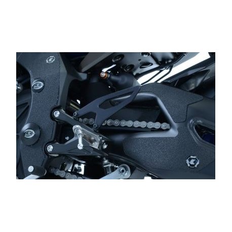 Adhésif anti-frottement R&G RACING cadre/bras oscillant noir 4 pièces Yamaha YZF-R1/R1M