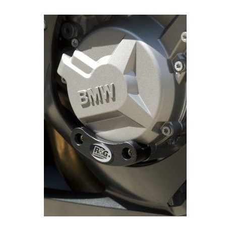 Slider moteur gauche R&G RACING noir BMW S1000R/RR 14/16