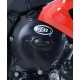 Couvre carter R&G RACING Race Series droit (embrayage) noir BMWS1000RR/R