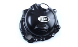 Couvre carter R&G RACING Race Series droit (embrayage) noir Kawasaki ZX6R 09/15