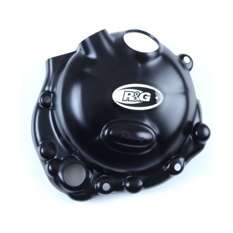 Couvre carter R&G RACING Race Series droit (embrayage) noir Kawasaki ZX6R 09/15