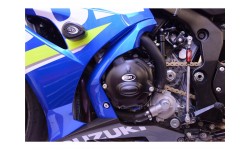 Couvre-carter gauche R&G RACING Race Series noir Suzuki GSX-R1000 17/18