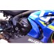 Couvre-carter droit (embrayage) R&G RACING Race Series noir Suzuki GSX-R1000 17/18