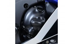 Couvre-carter droit R&G RACING Race Series noir Yamaha YZF-R6 08/17