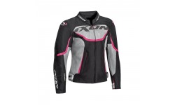 Blouson IXON SPRINTER AIR L NOIR/GRIS/FUSHIA