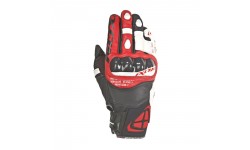 Gants IXON RS RING NOIR/ROUGE