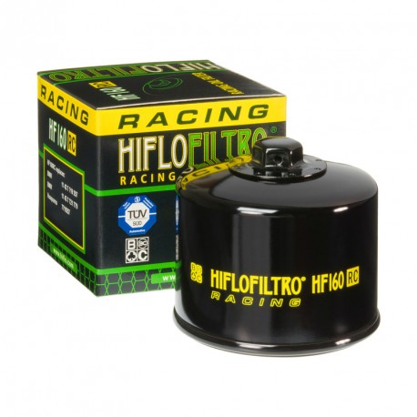 Filtre à huile HIFLOFILTRO Racing HF160RC noir