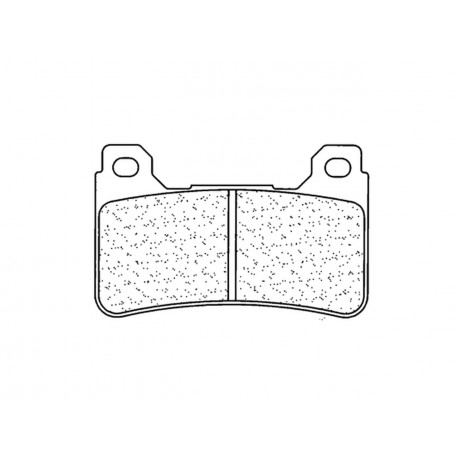 Plaquettes de frein CL BRAKES 1134C60 métal fritté HONDA 600 CBR RR 07/18