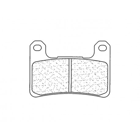 Plaquettes de frein CL BRAKES 1133C60 métal fritté ZX10R 11/15