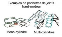 Pochette de joints haut-moteur pour Kawasaki ER6N