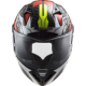 Casque LS2 Thunder FF805 Carbon Racing Rouge Blanc