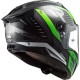 Casque LS2 Thunder FF805 Carbon Racing Rouge Blanc