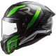 Casque LS2 Thunder FF805 Carbon Racing Rouge Blanc