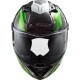 Casque LS2 Thunder FF805 Carbon Racing Rouge Blanc