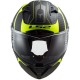 Casque LS2 Thunder FF805 Carbon Racing Rouge Blanc